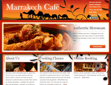 Tablet Screenshot of marrakechcafe.co.nz